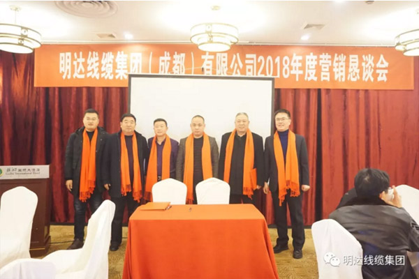 S36沙龙国际线缆集团成都公司销售恳谈会召开